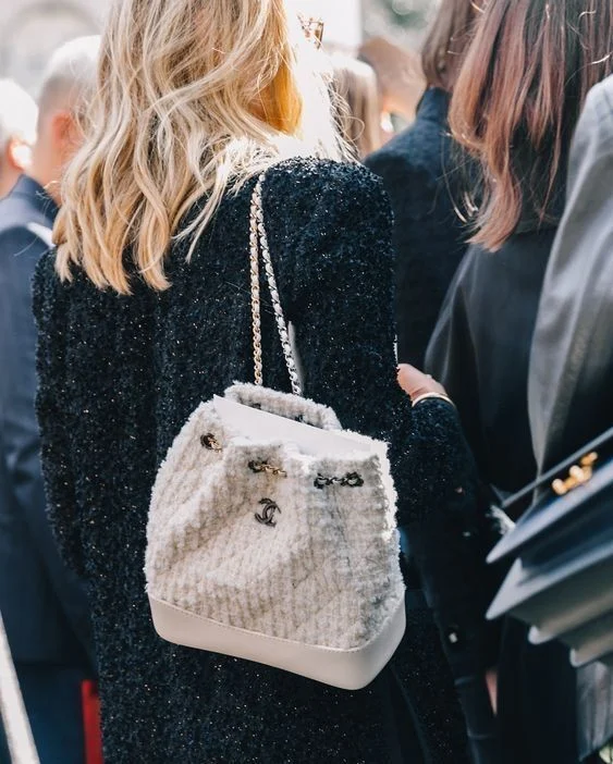 Chanel gabrielle rugzak bucket bag